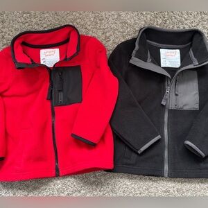 Toddler Boy fleece jackets